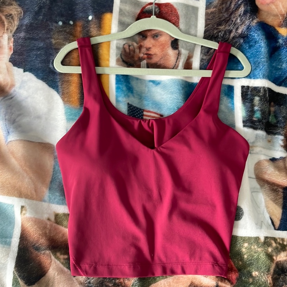 Lululemon Align Tank Pomegranate (size 6)